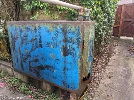 Photo of free Scrap metal - old large oil(?) tank (BA2) #4