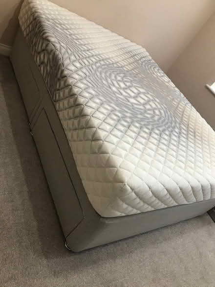 Photo of free King size divan bed with mattress (Greenstead CO4) #4