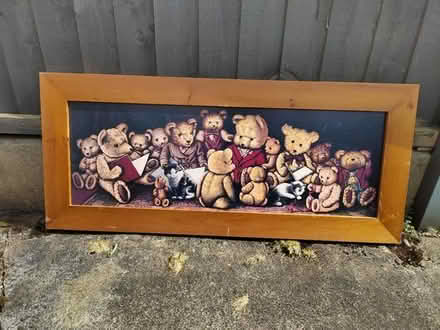 Photo of free Teddy bear framed picture (Sale M33) #1