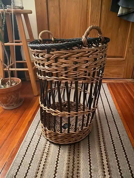 Photo of free Wicker/reed hamper (Watertown) #1