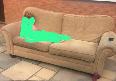 Photo of free Three seater sofa (Sugar way) #1