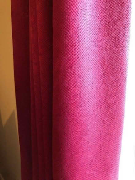 Photo of free Long burgundy curtains L84” x W65” (Kendal) #3