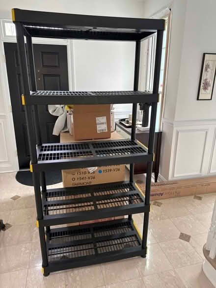 Photo of free Stacking shelf (23 Shields Rd, Darien, 06820) #1