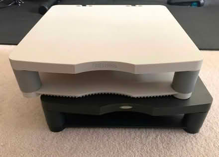 Photo of free Computer monitor riser shelves (Upper Sydenham SE26) #2
