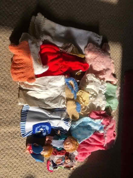 Photo of free Vintage dolls and clothes (Paulton) #1