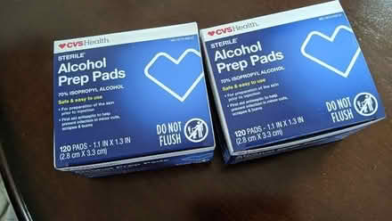 Photo of free prep pads (South Hayward) #1