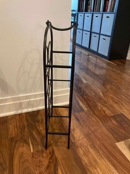 Photo of free Metal wine rack (Eckington)