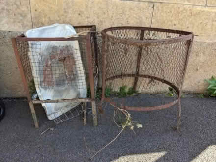 Photo of free Scrap metal - old large oil(?) tank (BA2) #1
