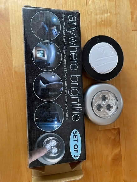 Photo of free 3 LED lights, battery powered (Haywards Heath, near Hospital) #1