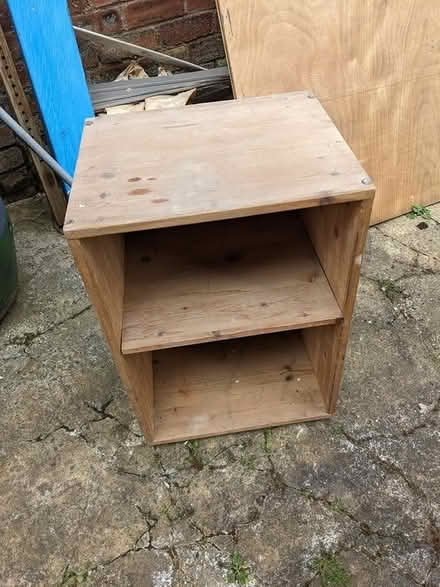 Photo of free wooden shelves (L8) #1