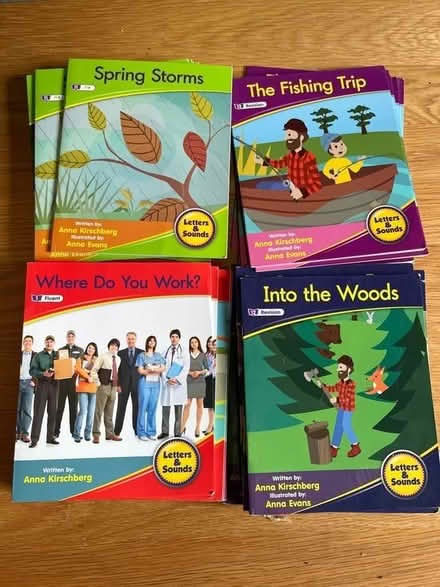 Photo of free Phonics reading scheme books (Fulbourn Cambridge) #1