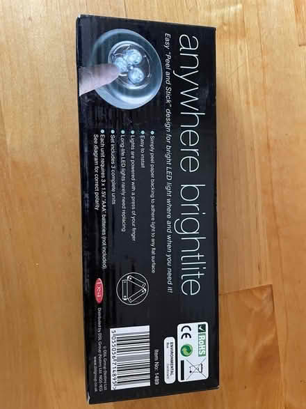 Photo of free 3 LED lights, battery powered (Haywards Heath, near Hospital) #2