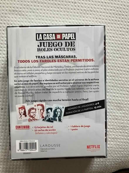 Photo of free La Casa de Papel game Spanish (Mitcham) #1