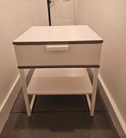 Photo of free White Ikea bedside table (Trevor Road) #2