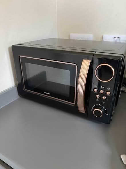 Photo of free Black & Rose Gold Digital Microwave (Maldon CM9) #1