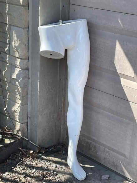 Photo of free Lower body mannequin minus 1 leg (Dundas) #1