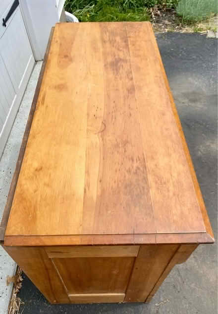 Photo of free Old Wood Dresser (Pittstown NJ) #3