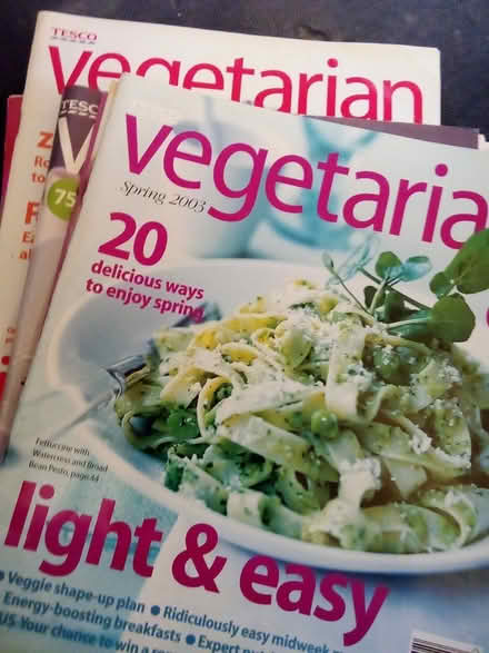 Photo of free Old Tesco vegetarian magazines (North Bersted) #2