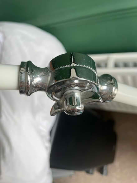 Photo of free White metal standing lamp (Nr. St Ann’s Well BN3) #3