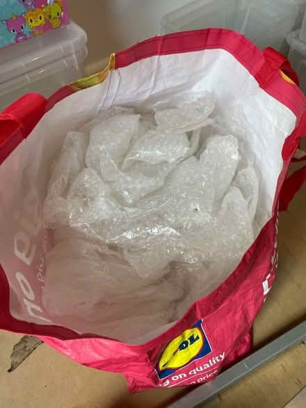 Photo of free Carrier bag of bubble wrap (MK41- Brickhill) #1