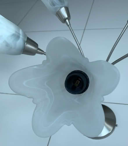 Photo of free Brushed chrome light fitting (Hockley, Essex) #4