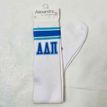 Photo of free ADPi knee socks (Lovers & Abrams) #1