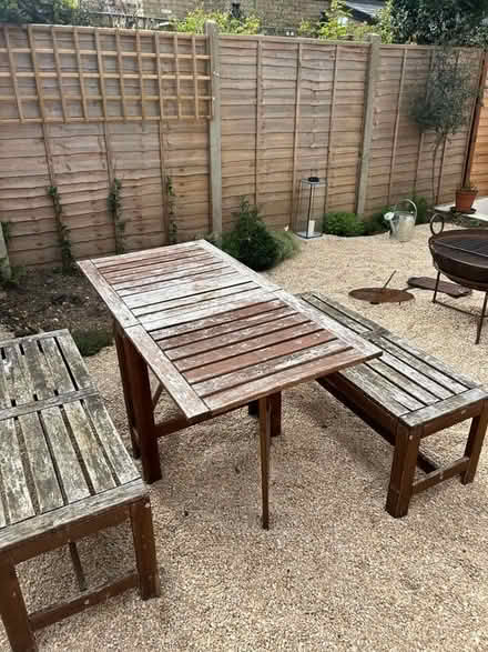 Photo of free Ikea collapsible wooden garden set (Ham, Richmond, TW10) #3