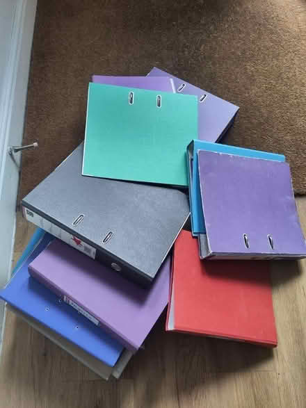 Photo of free Lever arch and small files (Cambridge, CB5) #1