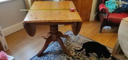 Photo of free Pine drop leaf dining table (Pudsey, LS28) #4