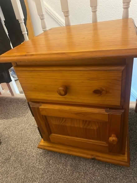 Photo of free Pine bedside cabinet (L15) #1