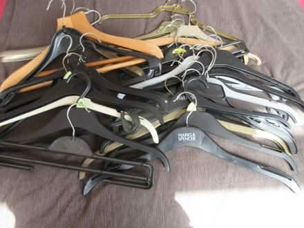 Photo of free Coat hangers (Grange Park WA10) #1