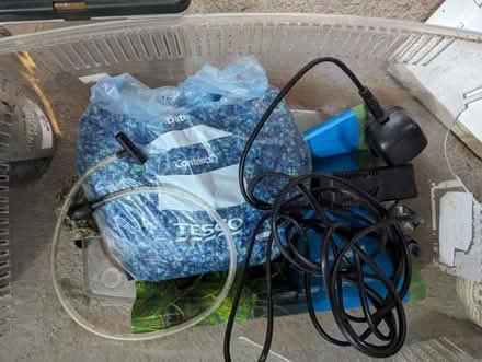 Photo of free Gravel and old pump for aquarium (Cambridge GL2) #1