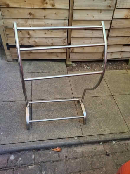 Photo of free Metal towel rail (Near Waitrose) #1