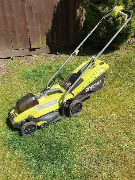 Photo of free Ryobi cordless mower (no battery) (Colehill BH21) #1