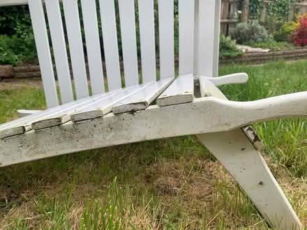 Photo of free White vintage garden furniture (South Croydon) #3