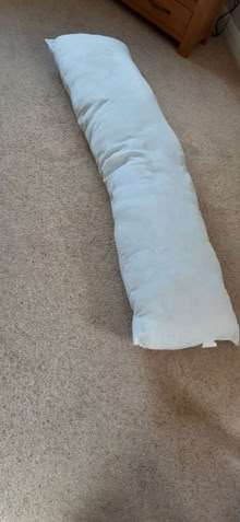 Photo of free Double bed bolster pillar. (Shepshed LE12) #1