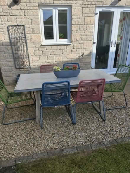 Photo of free Table and chairs (Green Lawn Way) #2