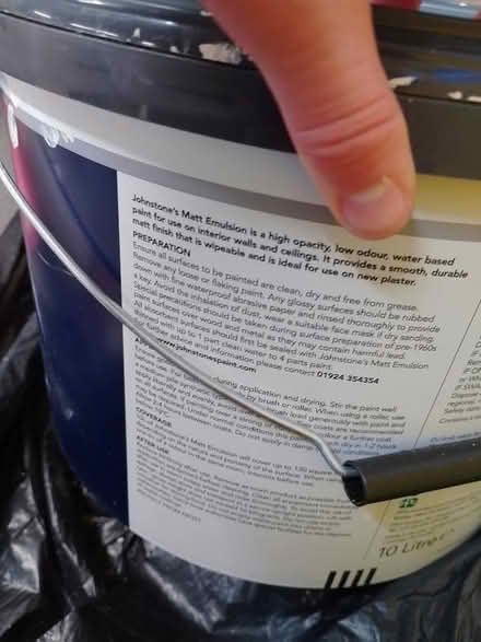 Photo of free Matt magnolia paint (Layerthorpe YO31) #3