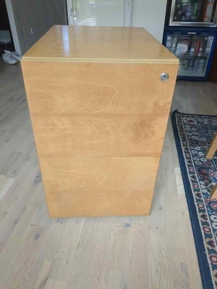Photo of free Wooden 2 drawer filing cabinet (Barnehurst DA7) #3