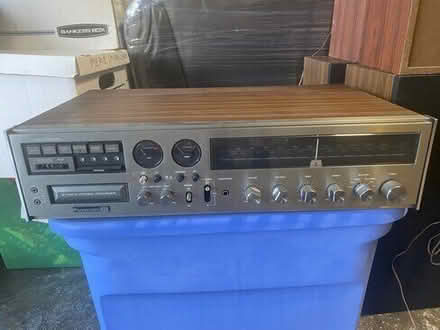 Photo of free vintage stereo receiver, deck, turn tables and speakers #3