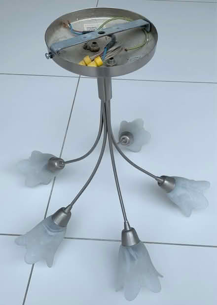 Photo of free Brushed chrome light fitting (Hockley, Essex) #2
