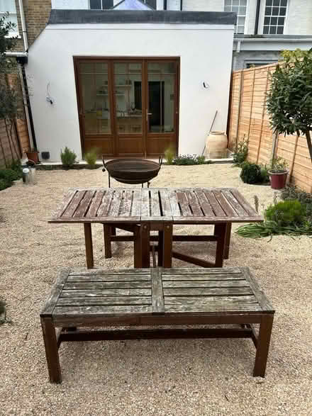 Photo of free Ikea collapsible wooden garden set (Ham, Richmond, TW10) #1
