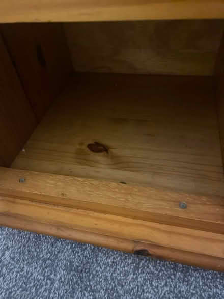 Photo of free Pine bedside cabinet (L15) #4