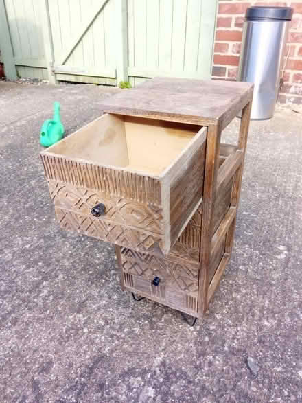 Photo of free Wooden drawers (bedside/bathroom) (Harton, NE34) #2
