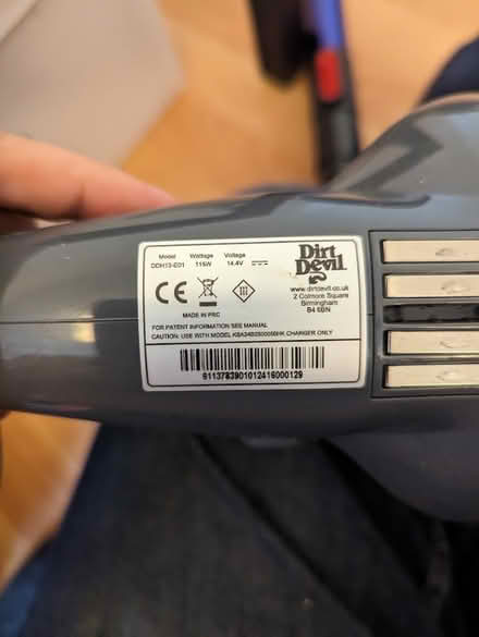 Photo of free hoover - DirtDevil 2 in one (Surbiton KT6) #1