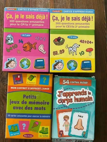 Photo of free French education cards (Watford WD17) #1