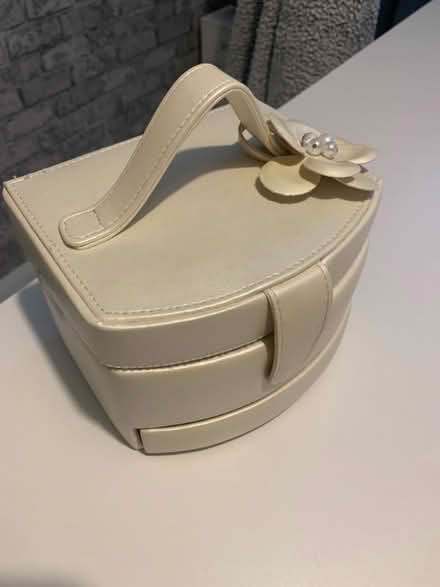 Photo of free Leather Cream Jewellery Box (Lords Wood ME5) #3