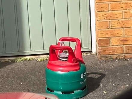 Photo of free Empty patio heater gas bottle (Towcester NN12) #1