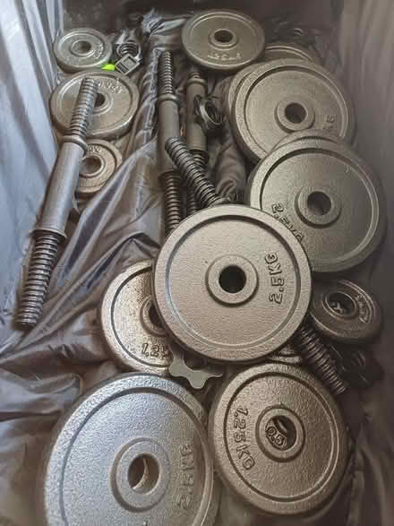 Photo of free Dumbell Weights (Branksome BH12) #1
