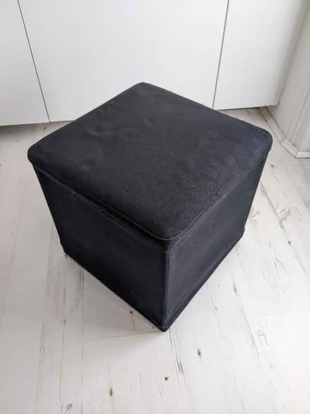 Photo of free Small stool / poofe with storage (Bingley (BD16)) #1